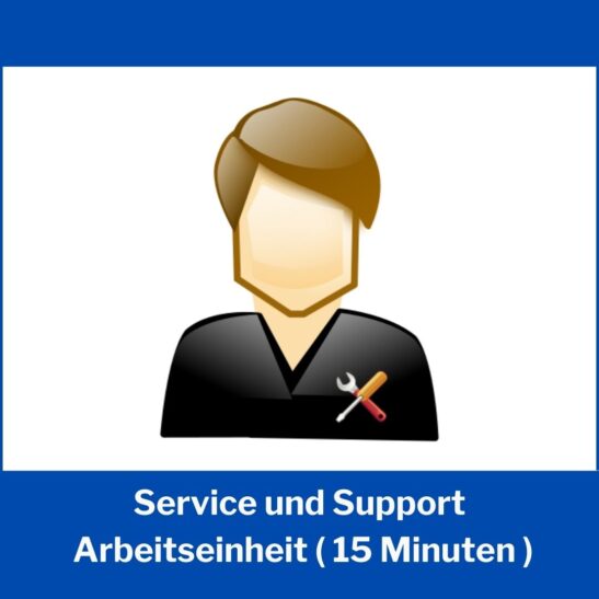 Service und Support Arbeitseinheit